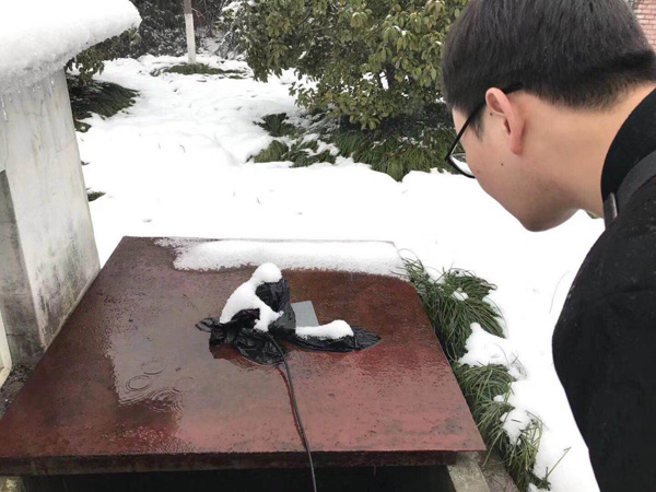 嚴(yán)寒風(fēng)雪！擋不住為客戶服務(wù)的熱情